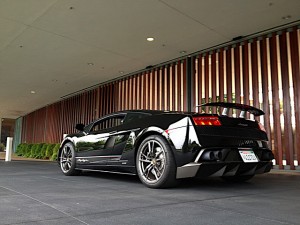 Lamborghini Gallardo LP 570-4 Superleggera rear 3/4