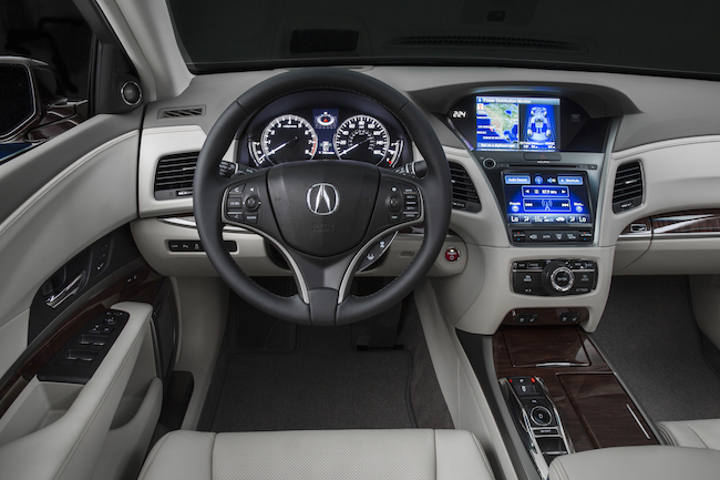2014 Acura RLX Hybrid Cockpit