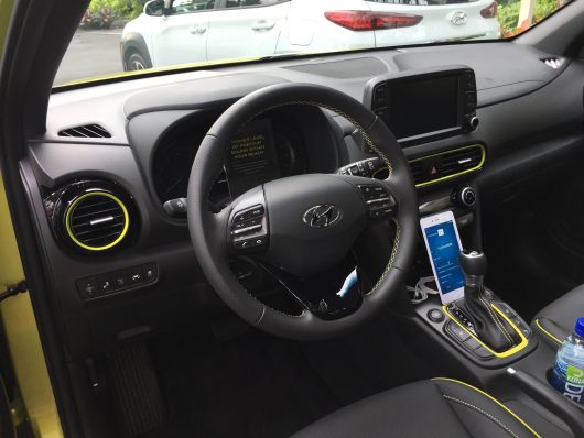 2018 Hyundai Kona Cockpit